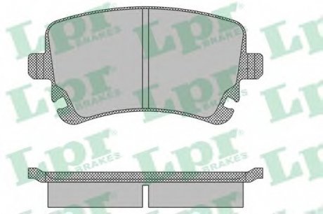 Тормозные колодки дисковые LPR 05P1398