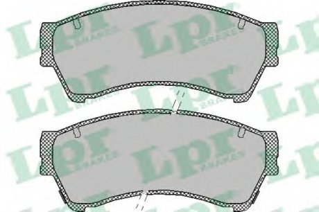 Тормозные колодки дисковые LPR 05P1413