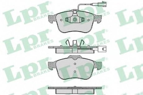 Тормозные колодки дисковые LPR 05P1470