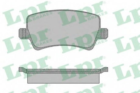 Тормозные колодки дисковые LPR 05P1474