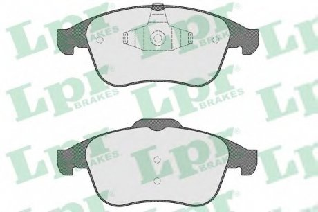 Тормозные колодки дисковые LPR 05P1534