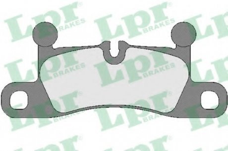 Тормозные колодки дисковые LPR 05P1755