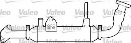 Радиатор рециркуляции ОГ Valeo 817748