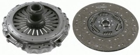 Комплект зчеплення MB ACTROS/AXOR, D=430 mm 3400 122 801 SACHS 3400122801 (фото 1)
