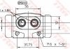 Колесный тормозной цилиндр TRW BWD195 (фото 1)