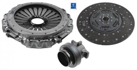 Комплект зчеплення IVECO, D=430 mm 3400 700 365 SACHS 3400700365
