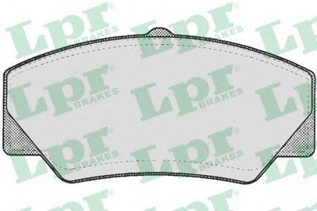 Тормозные колодки дисковые LPR 05P277