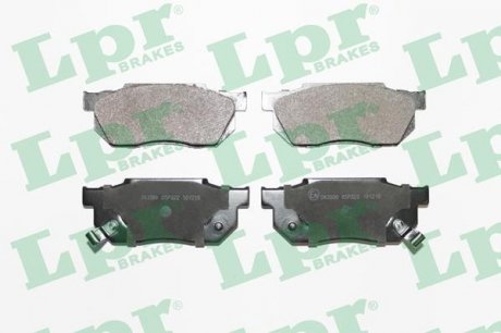 Тормозные колодки дисковые LPR 05P322