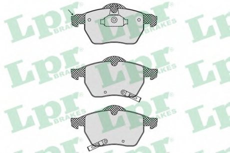 Тормозные колодки дисковые LPR 05P812