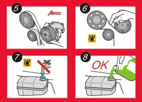 Насос системы охлаждения AIRTEX AIRTEX Products 7117