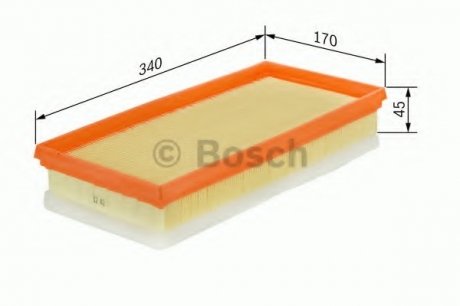 Воздушный фильтр F 026 400 112 BOSCH F026400112