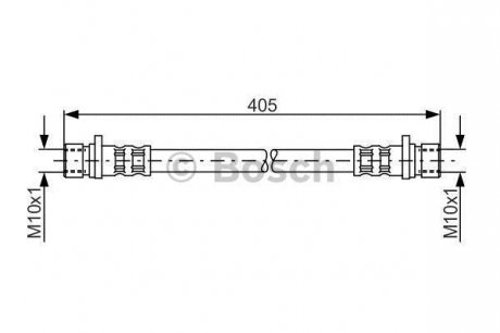 Тормозной шланг 1 987 476 980 BOSCH 1987476980