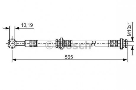 Тормозной шланг 1 987 476 133 BOSCH 1987476133