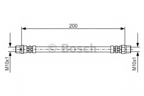 Тормозной шланг 1 987 476 403 BOSCH 1987476403