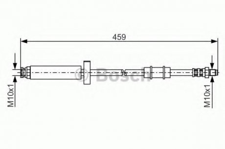 Тормозной шланг 1 987 476 462 BOSCH 1987476462