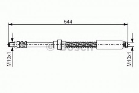 Тормозной шланг 1 987 476 559 BOSCH 1987476559