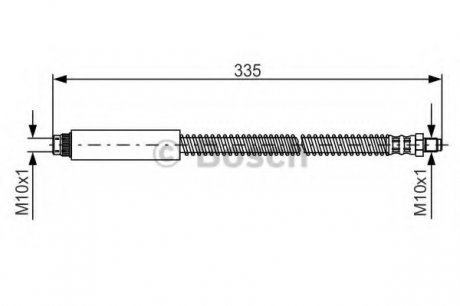 Тормозной шланг 1 987 476 078 BOSCH 1987476078 (фото 1)