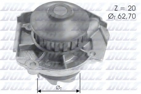 Насос системы охлаждения DOLZ S361