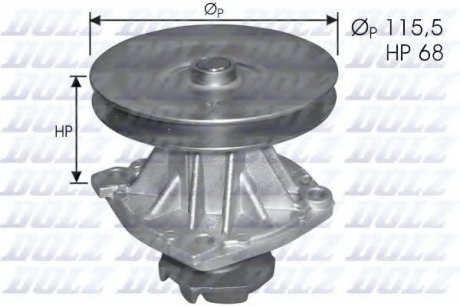 Насос системы охлаждения DOLZ S135