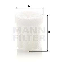Карбамидный фильтр U 1003(10) MANN-FILTER U 1003 (10) (фото 1)