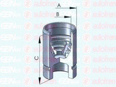 Елементи гальмівного супорта AUTOFREN SEINSA Seinsa Autofren D025522