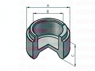 Поршень суппорта AUTOFREN Seinsa Autofren D025519