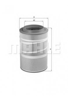 Фильтр воздушный DAF MAHLE LX 1278