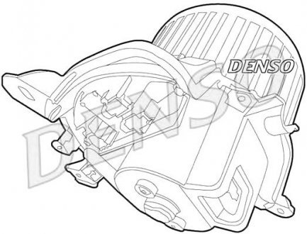 Вентилятор салона DENSO DEA01012