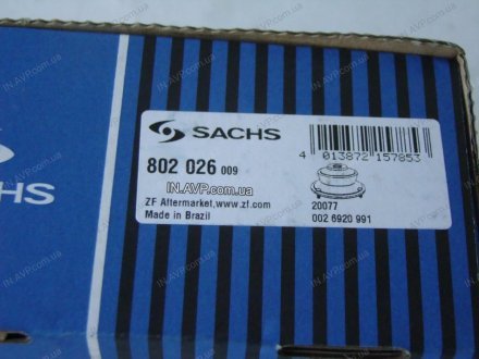 Опора амортизатора 802 026 SACHS 802026 (фото 1)