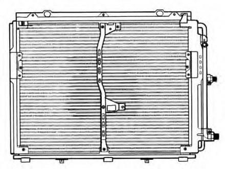 Радиатор кондиционера NRF 35229 (фото 1)