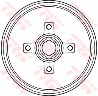 Тормозной барабан TRW DB4134BR