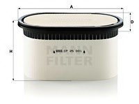 Фильтр воздушный MANN CP 29550 MANN-FILTER CP 29 550