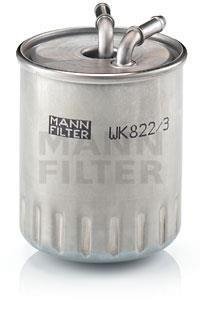 Фильтр топливный MANN-FILTER WK 822/3 (фото 1)