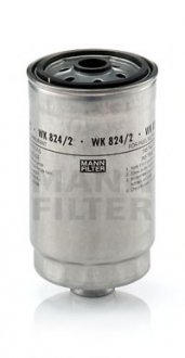 Фильтр топливный MANN-FILTER WK 824/2 (фото 1)