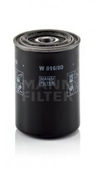 Фильтр масляный MANN-FILTER W 816/80 (фото 1)