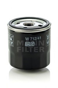Фильтр масляный MANN-FILTER W 712/41 (фото 1)