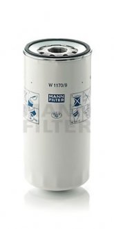 Фильтр олійний MANN MANN-FILTER W 1170/9