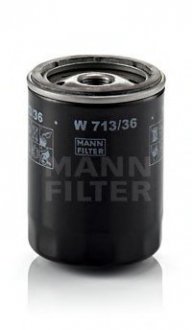 Фильтр масляный MANN MANN-FILTER W 713/36