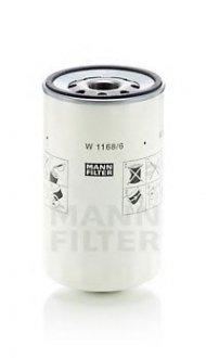 Фильтр масляный MANN MANN-FILTER W 1168/6