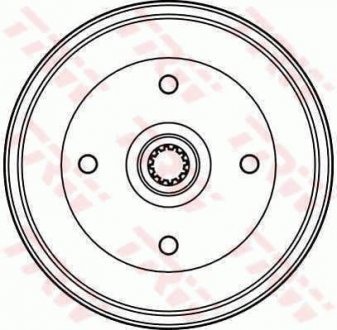Тормозной барабан TRW DB4143