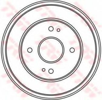 Тормозной барабан TRW DB4146