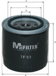 Фильтр масляный M-Filter TF63 (фото 1)