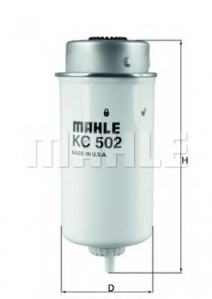 Фильтр топливный MAHLE KC 502 (фото 1)