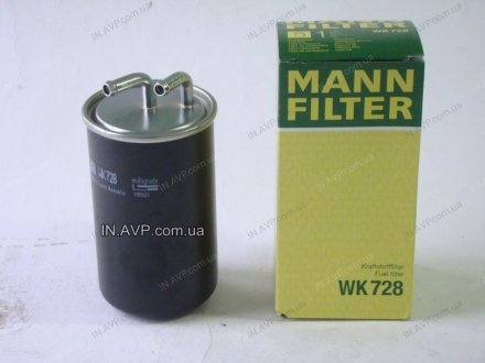 Фильтр топливный MANN-FILTER WK 728 (фото 1)