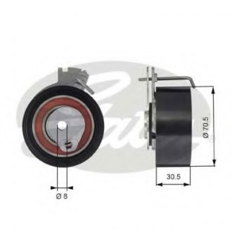 Шків натяжний GATES Gates Corporation T43159