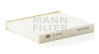Фильтр салона CU 16001 MANN-FILTER CU 16 001 (фото 1)