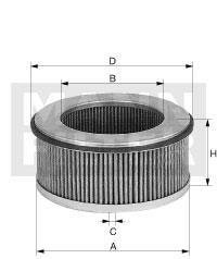 Фильтр салона CU 33128 MANN-FILTER CU 33 128 (фото 1)