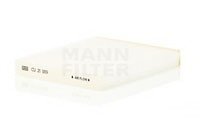 Фільтр, повітря у внутрішній простір MANN MANN-FILTER CU 21 009