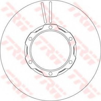 Диск гальмівний MB T2 передн., вент. (вир-во) TRW DF4144S