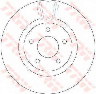 Тормозной диск TRW DF4219S